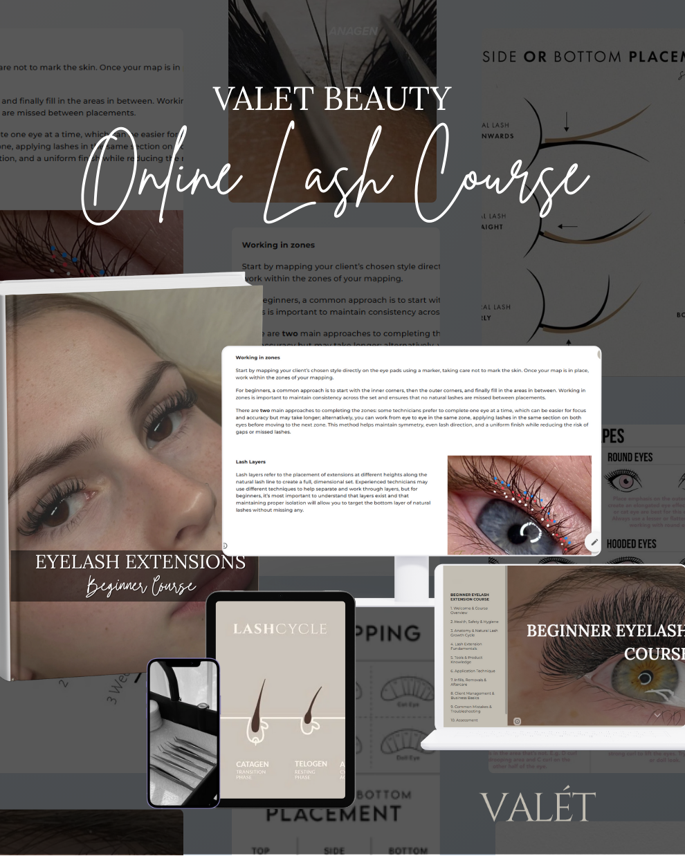 Online Beginner Eyelash Extension Course